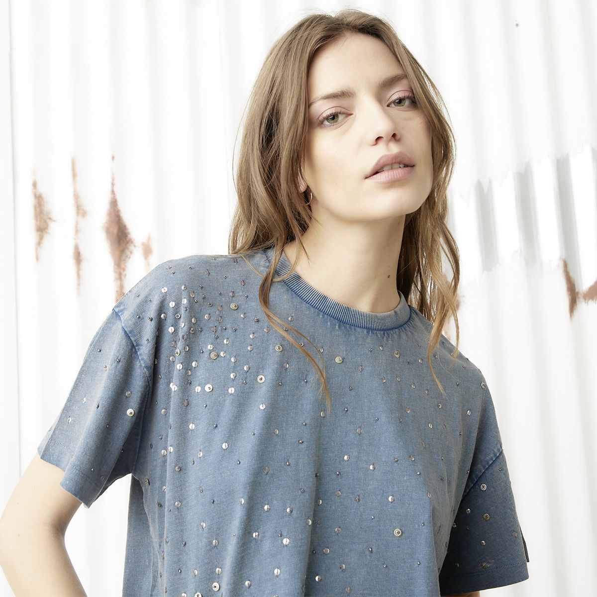 AMERICANINO - Polera Manga Corta Algodón Mujer Americanino