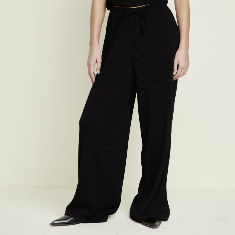 SYBILLA - Pantalon Mujer Gris Sybilla