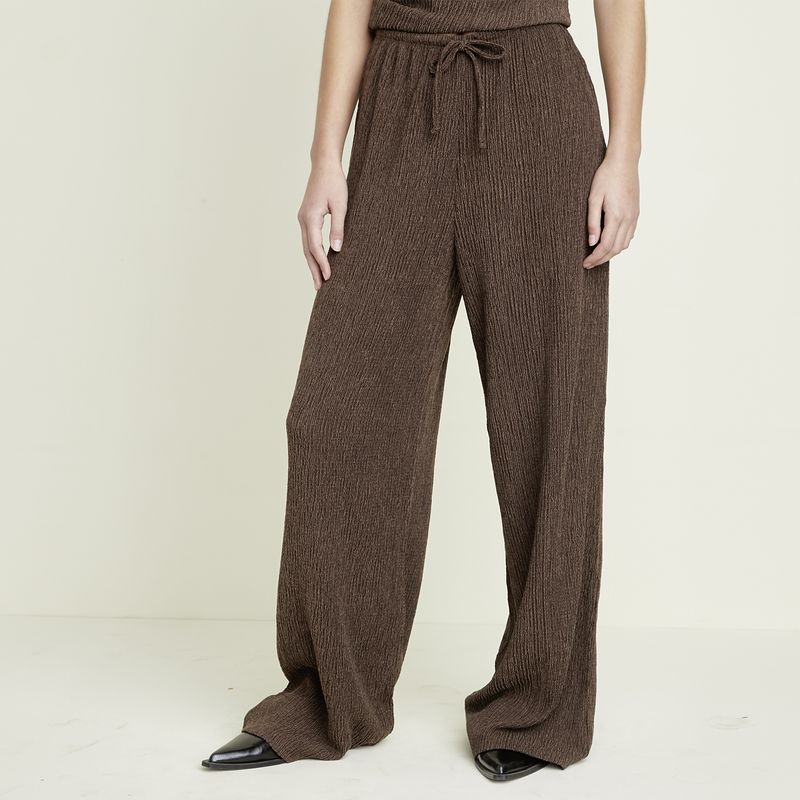 SYBILLA - Pantalon Mujer Gris Sybilla