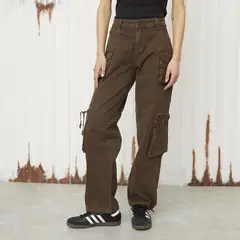 AMERICANINO - Pantalón Cargo Tiro Medio Mujer