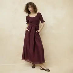 BASEMENT - Vestido Midi Mujer