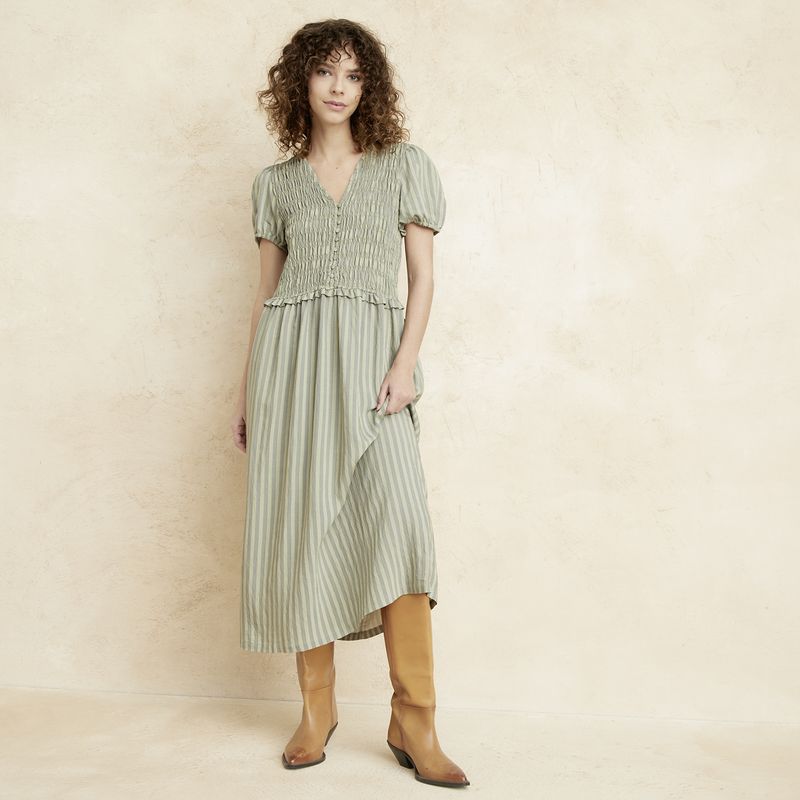 BASEMENT - Vestido Midi Mujer Basement