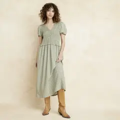 BASEMENT - Vestido Midi Mujer