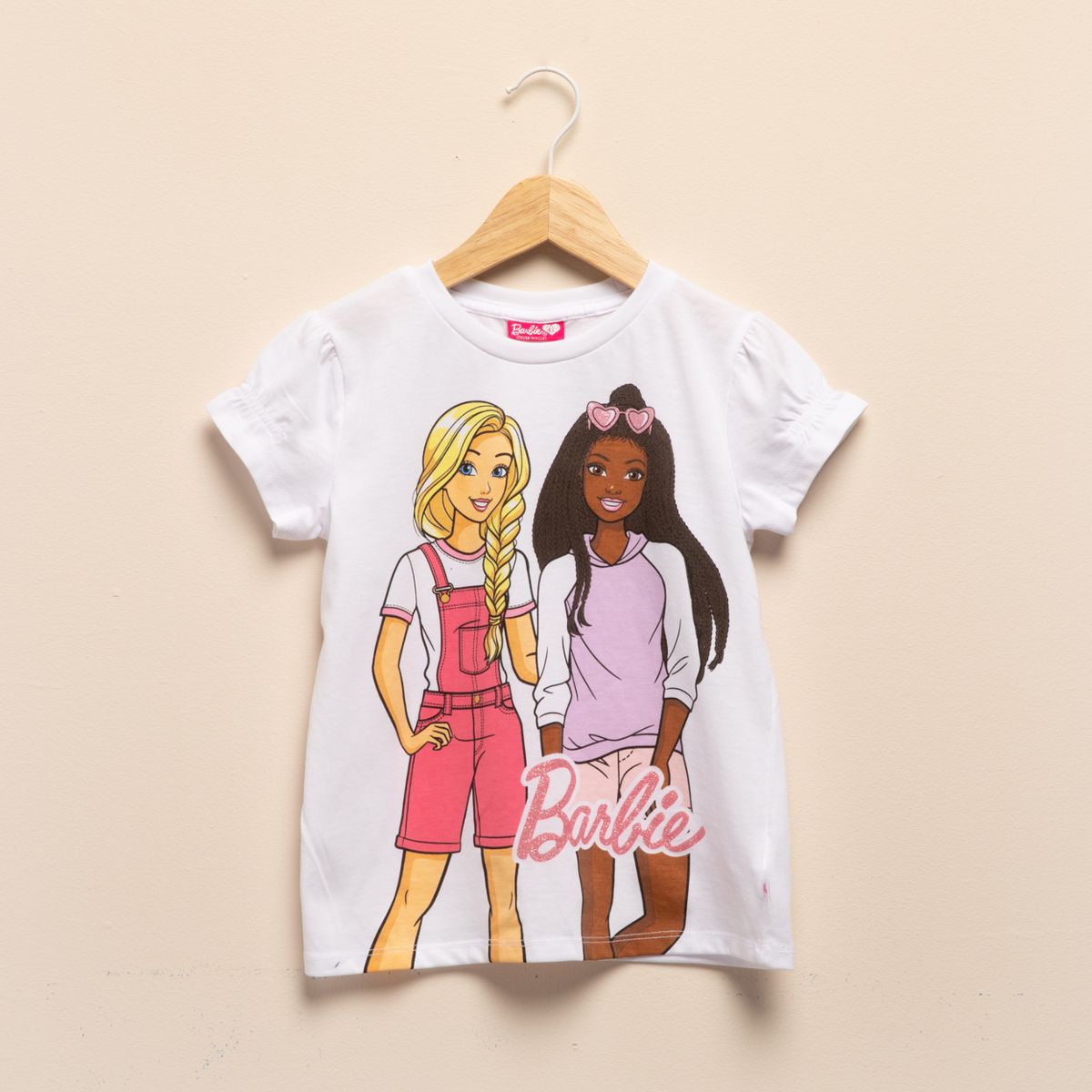 BARBIE - Polera Algodón Niña Barbie