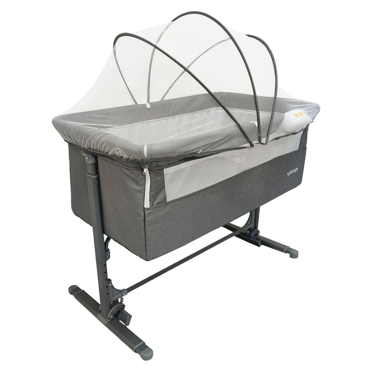 YAMP - Cuna Colecho Golf Con Accesorios Gris Yamp