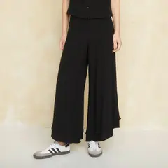 UNIVERSITY CLUB - Pantalón Flare Tiro Alto Mujer