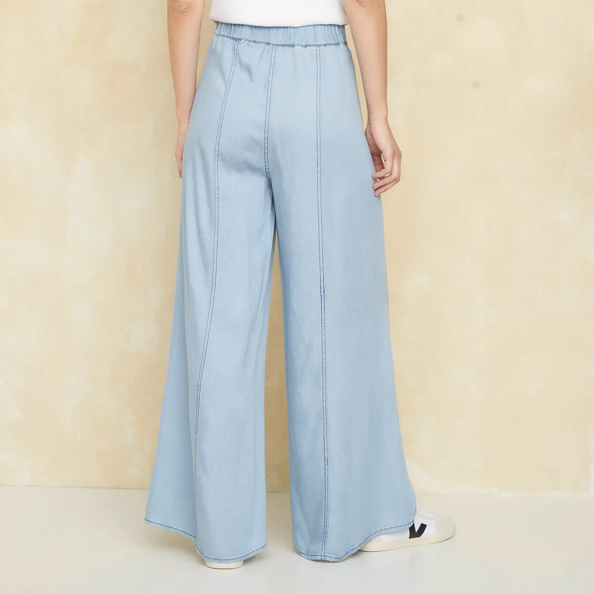 UNIVERSITY CLUB - Pantalón Recto Tiro Alto Mujer University Club