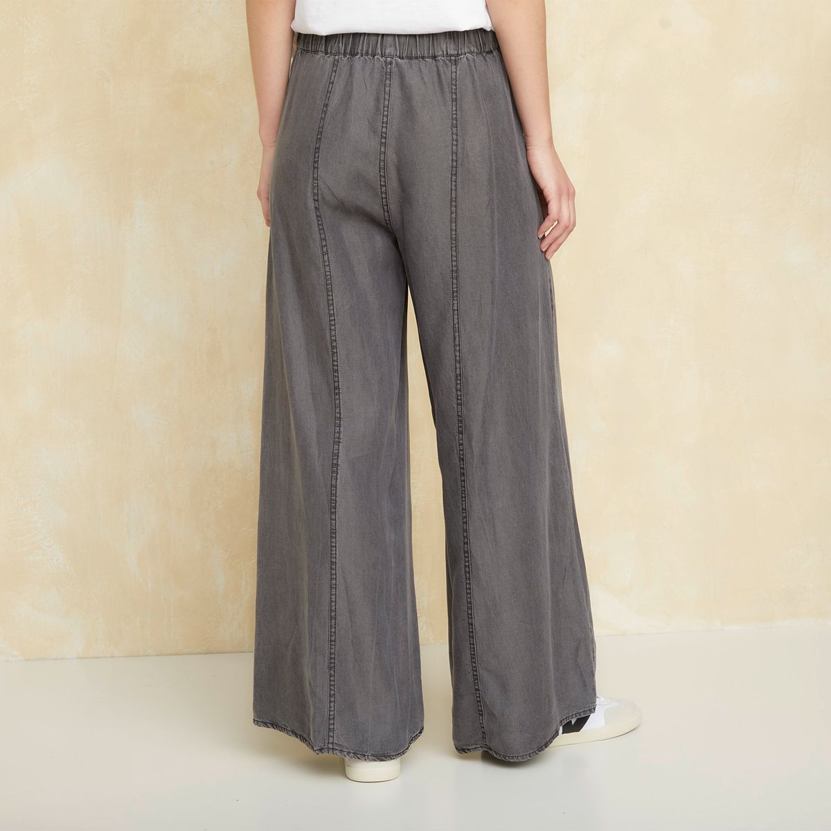 UNIVERSITY CLUB - Pantalón Recto Tiro Alto Mujer University Club