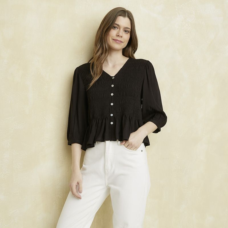 UNIVERSITY CLUB - Blusa Manga Larga Mujer University Club