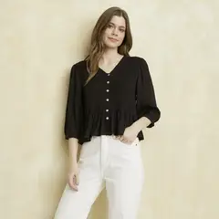UNIVERSITY CLUB - Blusa Manga Larga Mujer