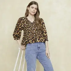 UNIVERSITY CLUB - Blusa Manga Larga Mujer