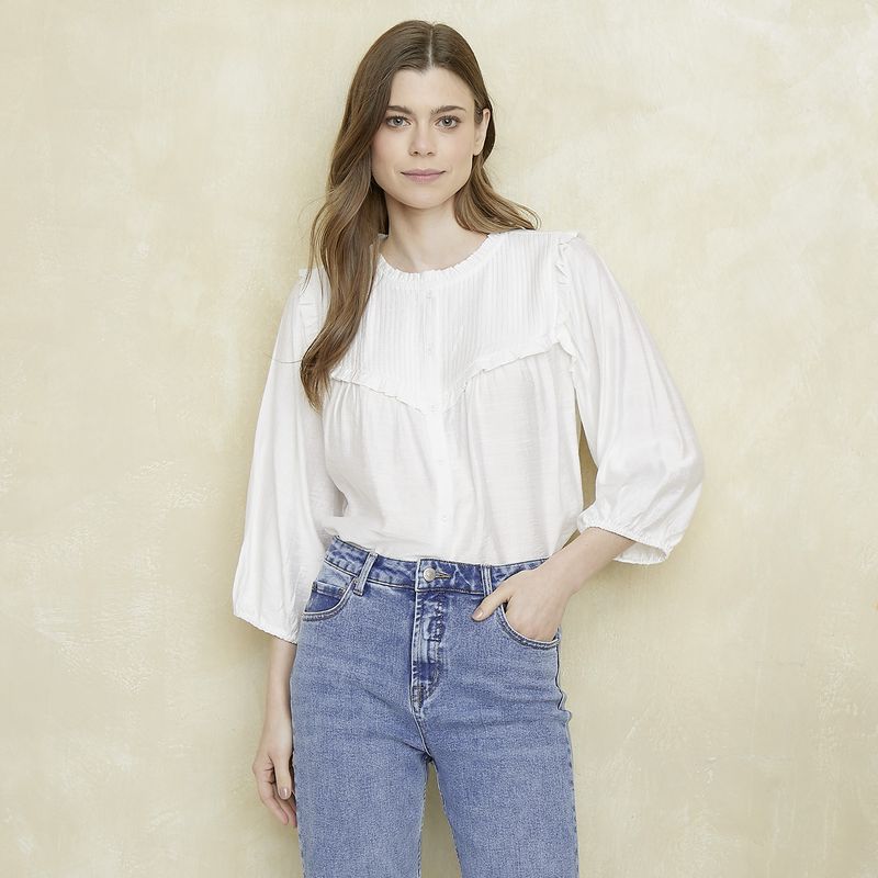 UNIVERSITY CLUB - Blusa Manga Larga Mujer University Club