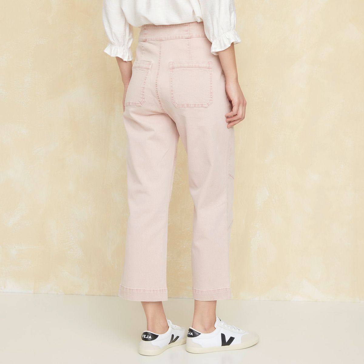 UNIVERSITY CLUB - Pantalón Regular Tiro Alto Mujer University Club