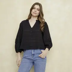 UNIVERSITY CLUB - Blusa Manga Larga Mujer