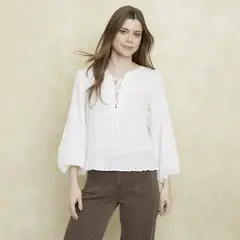 UNIVERSITY CLUB - Blusa Manga Larga Mujer