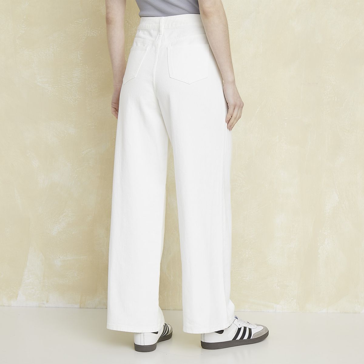 UNIVERSITY CLUB - Pantalón Recto Tiro Alto Mujer University Club