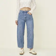 SYBILLA - Jeans Tiro Bajo Mujer
