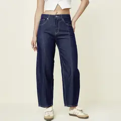 SYBILLA - Jeans Tiro Bajo Mujer