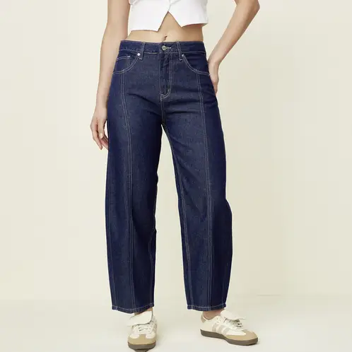 SYBILLA - Jeans Tiro Bajo Mujer