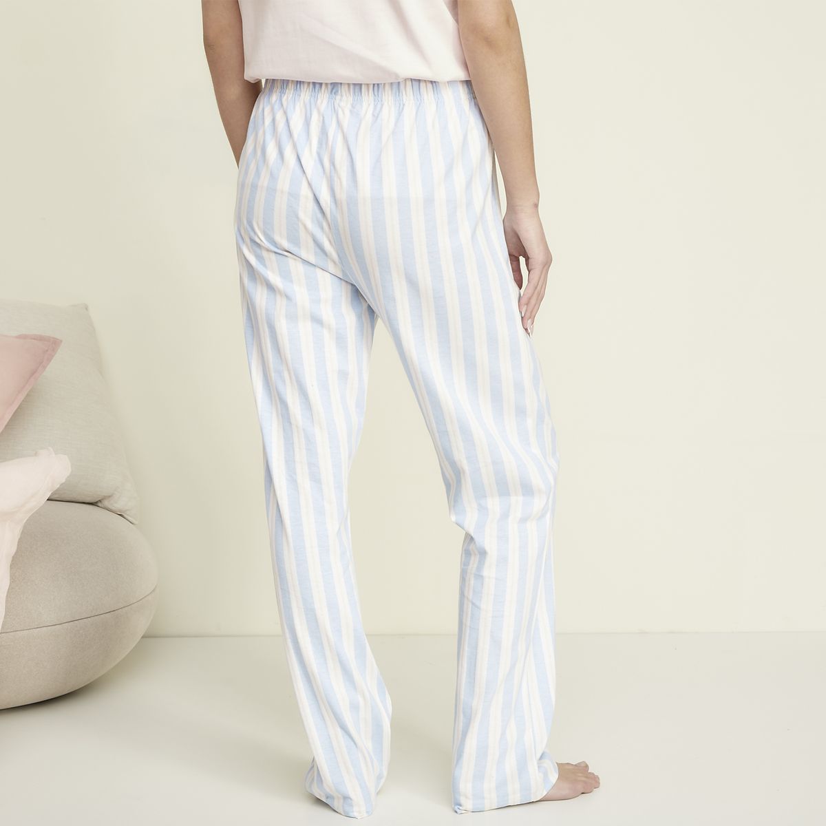 SYBILLA - Pantalón de Pijama Algodón Mujer Sybilla