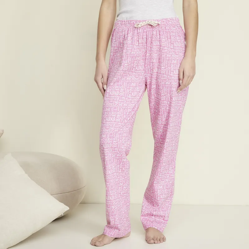 SYBILLA - Pantalón de Pijama Algodón Mujer Sybilla
