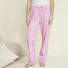 SYBILLA - Pantalón de Pijama Algodón Mujer