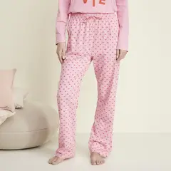 SYBILLA - Pantalón de Pijama Algodón Mujer