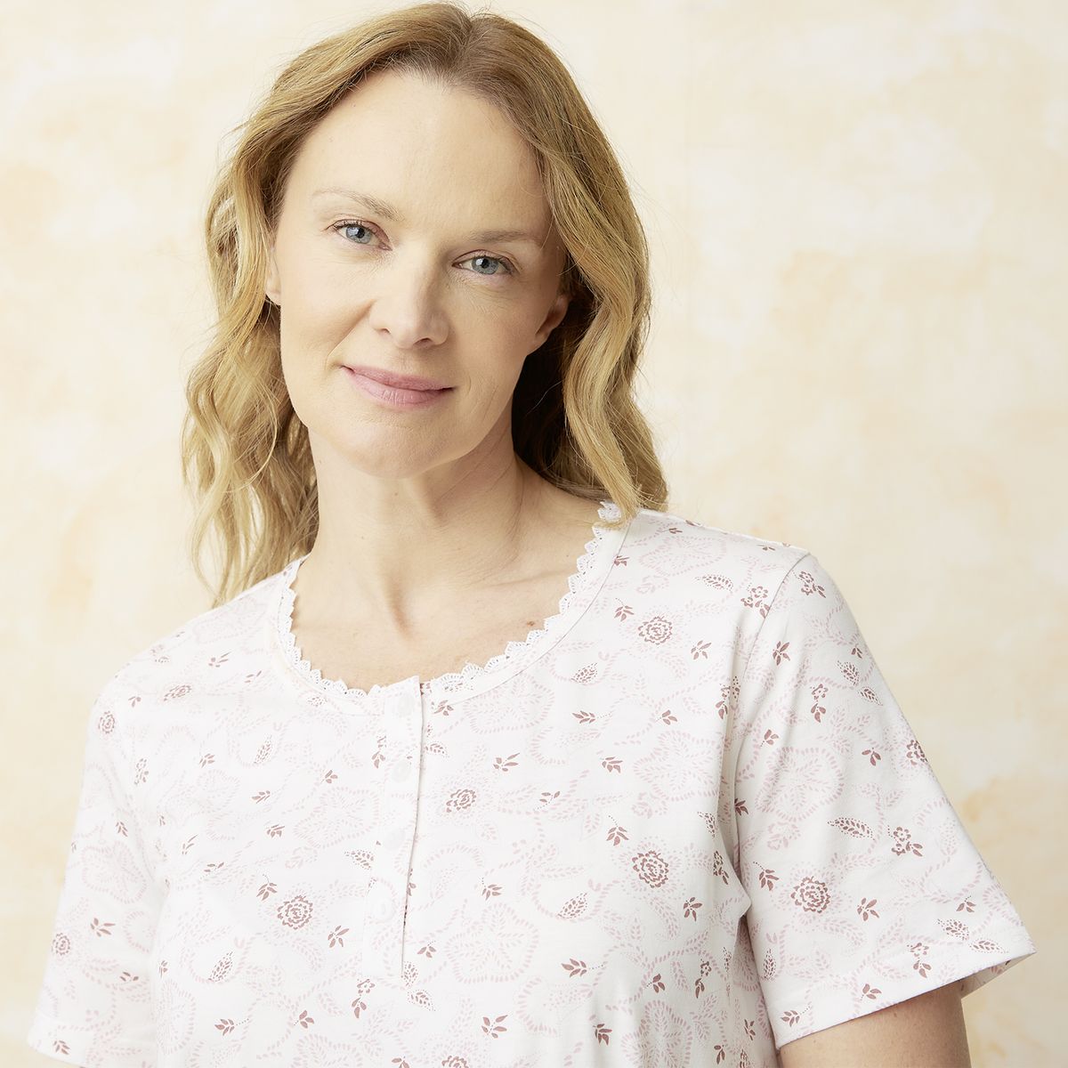 S COCCI - Camisa de Dormir Algodón Mujer en Caja  S.Cocci