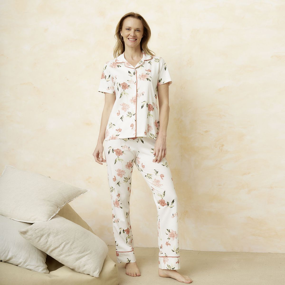 S COCCI - Pijama Algodón Manga Corta Mujer S.Cocci