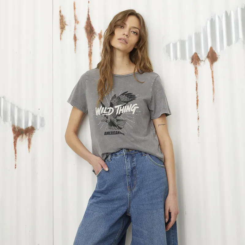 AMERICANINO - Polera Sin Mangas Algodón Mujer Americanino