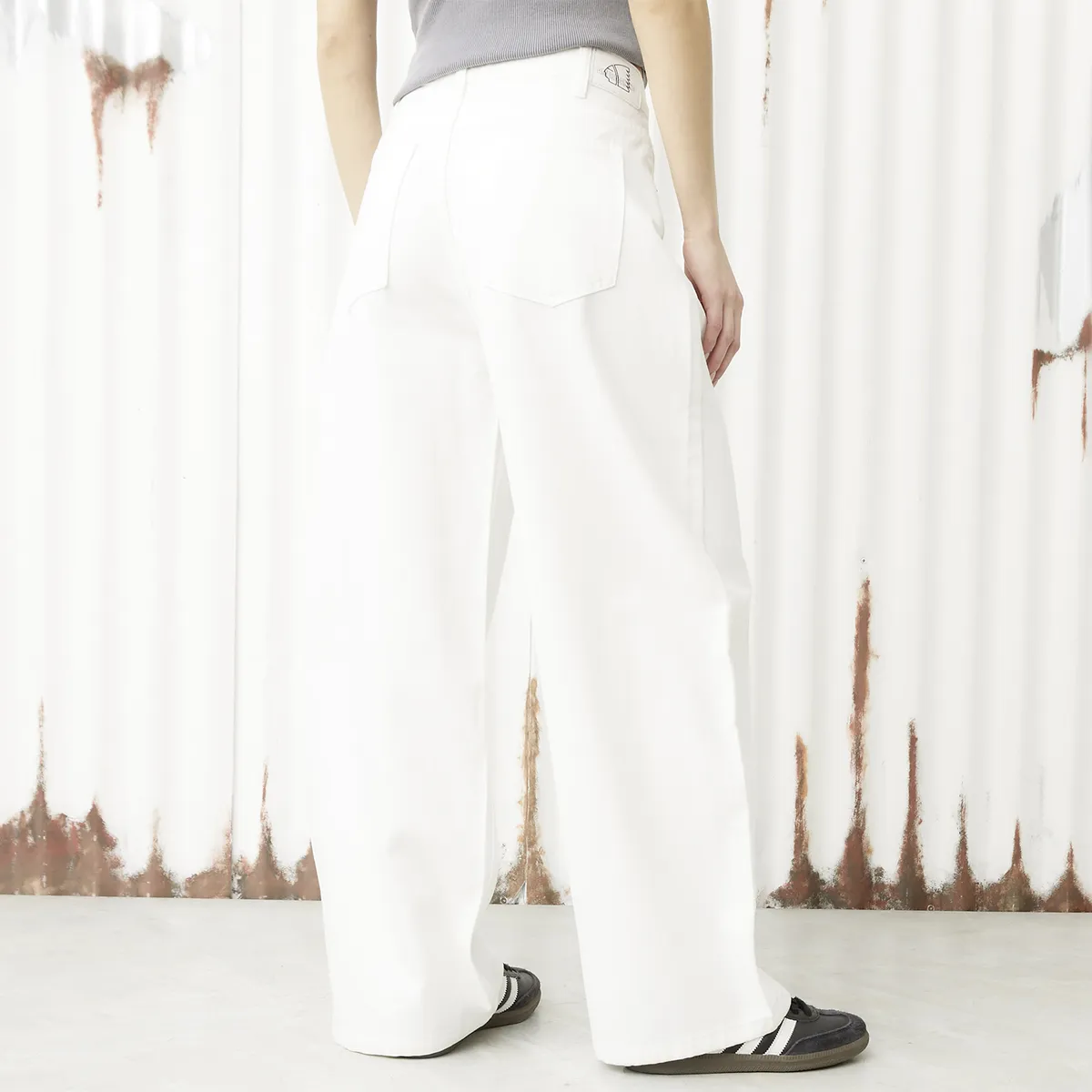 AMERICANINO - Jeans Mujer Baggy Tiro Bajo Americanino