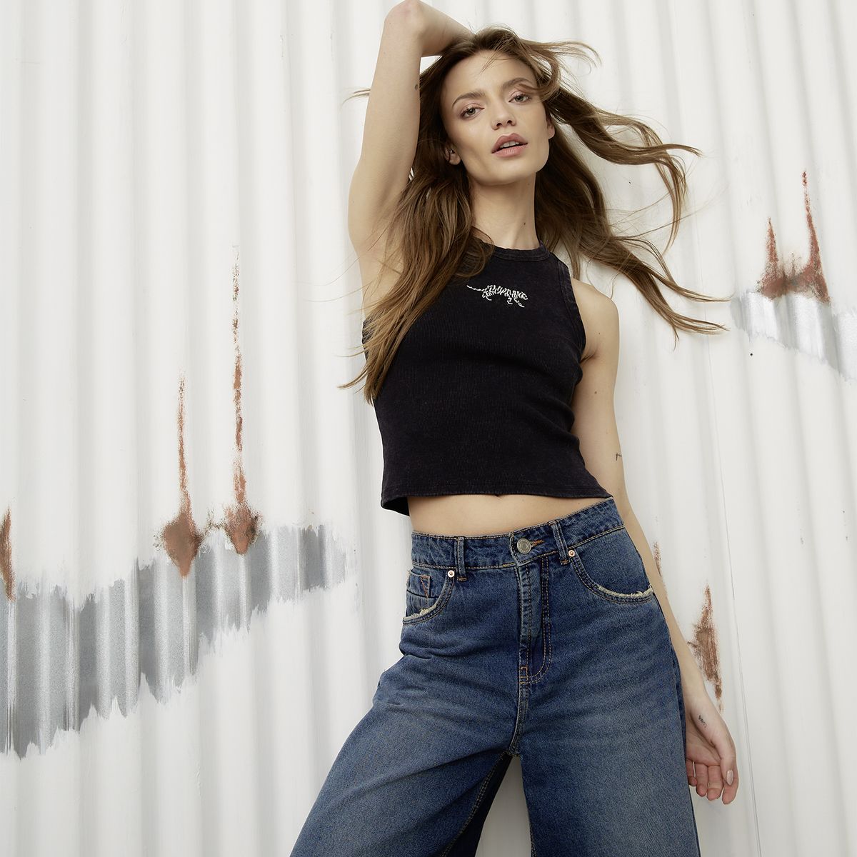 AMERICANINO - Peto Sin Mangas Algodón Mujer Americanino