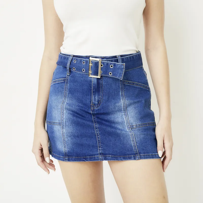 MOSSIMO - Falda de Jeans Mujer Mossimo