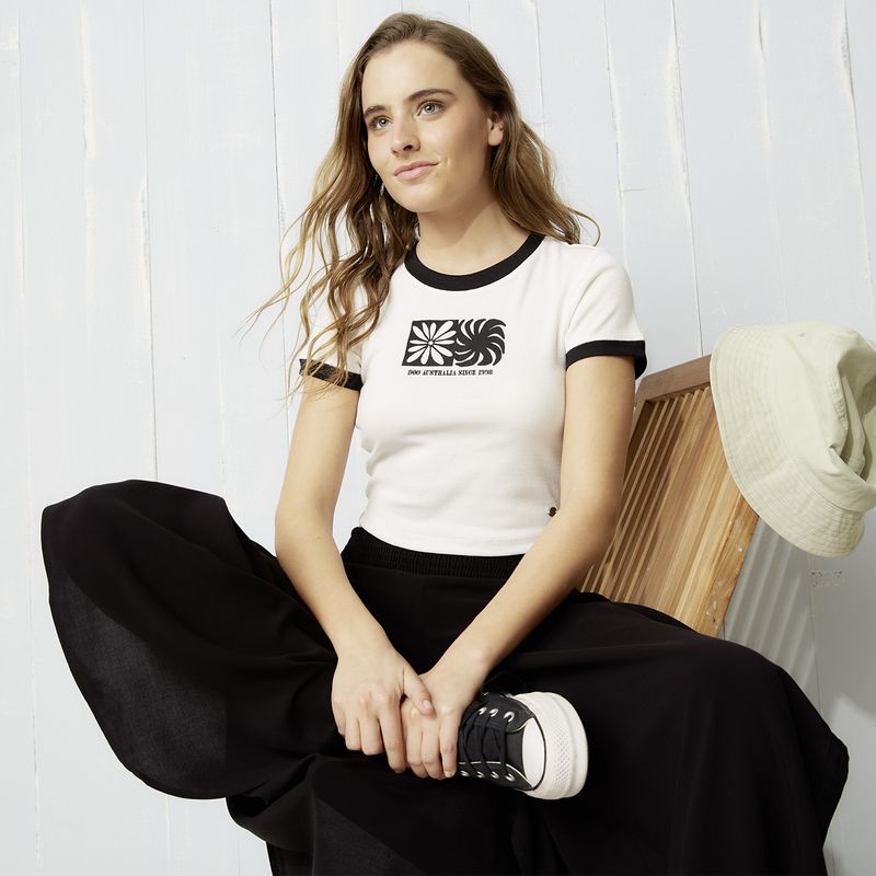 DOO AUSTRALIA - Polera Estampada Mujer Doo Australia