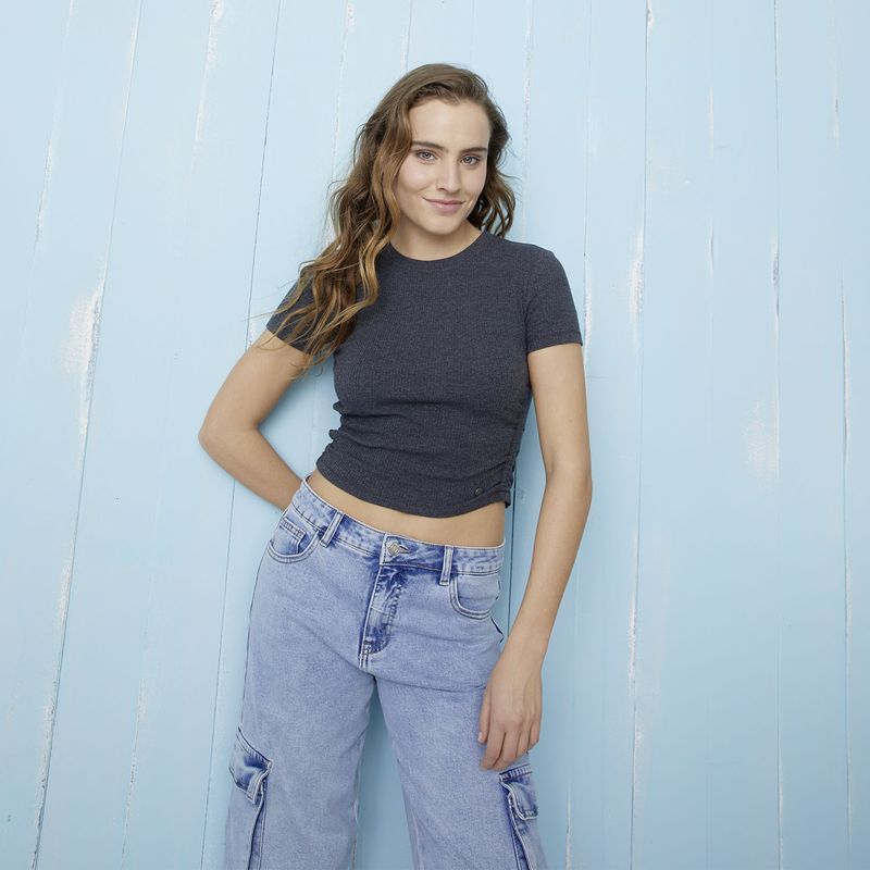 DOO AUSTRALIA - Polera Lisa Mujer Doo Australia