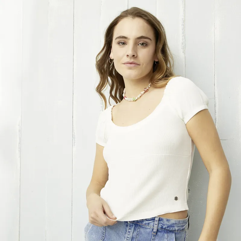 DOO AUSTRALIA - Polera Lisa Mujer Doo Australia