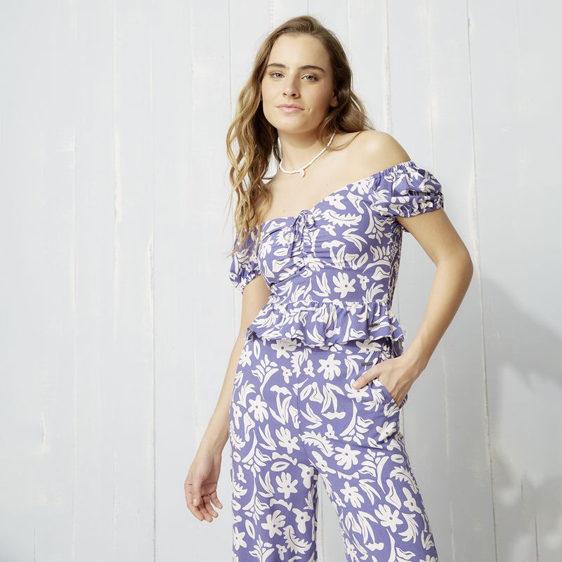 DOO AUSTRALIA - Blusa Estampada Mujer Doo Australia