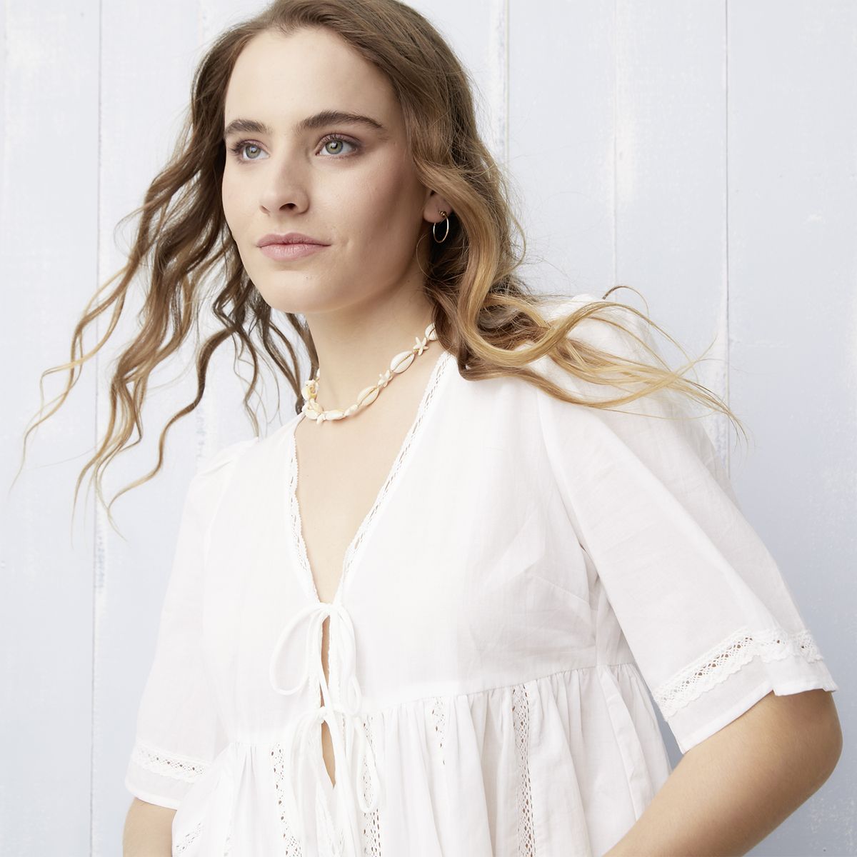 DOO AUSTRALIA - Blusa Lisa Manga Larga Mujer Doo Australia