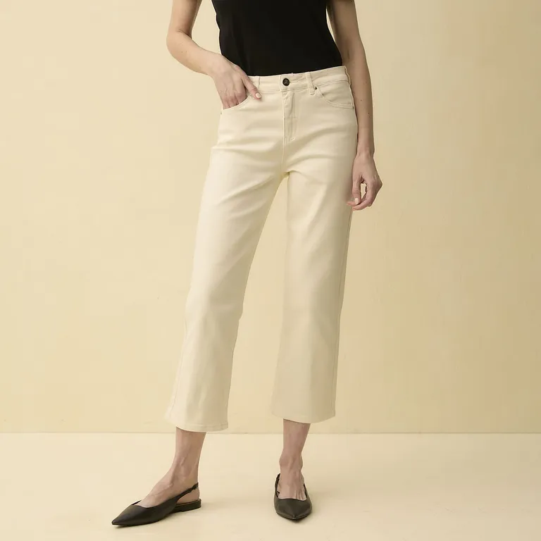 Jeans Tiro Alto Mujer