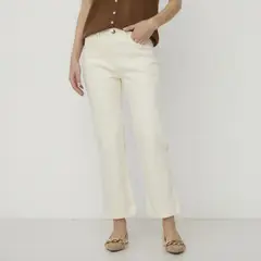 APOLOGY - Jeans Wide Leg Mujer Tiro Alto Algodón