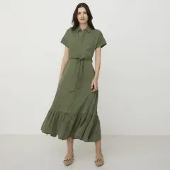 APOLOGY - Vestido Largo Tencel Mujer
