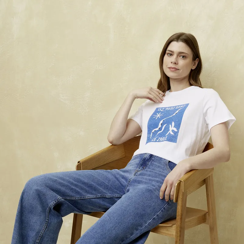 UNIVERSITY CLUB - Polera Manga Corta Mujer University Club