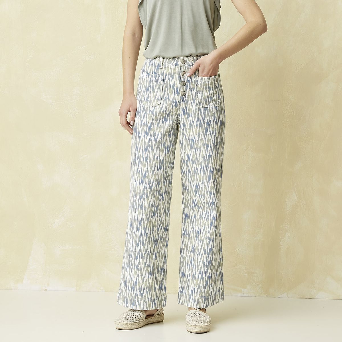 UNIVERSITY CLUB - Jeans Wide Leg Mujer University Club