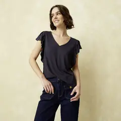UNIVERSITY CLUB - Polera Manga Corta Mujer