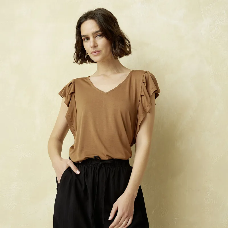 UNIVERSITY CLUB - Polera Manga Corta Mujer University Club