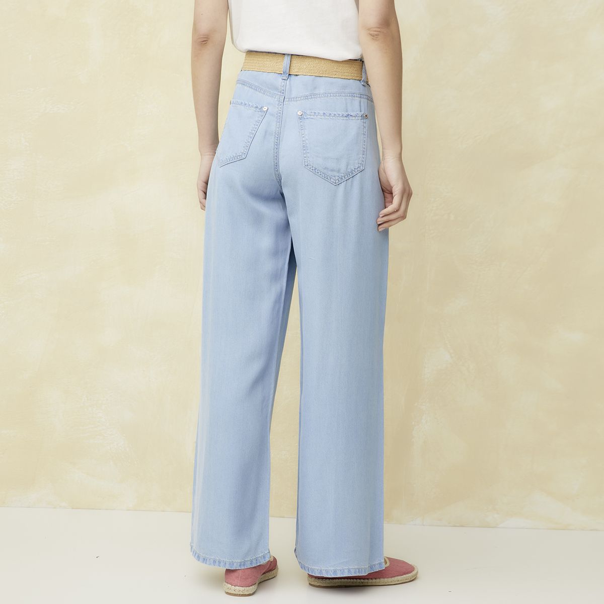UNIVERSITY CLUB - Jeans Wide Leg Mujer University Club