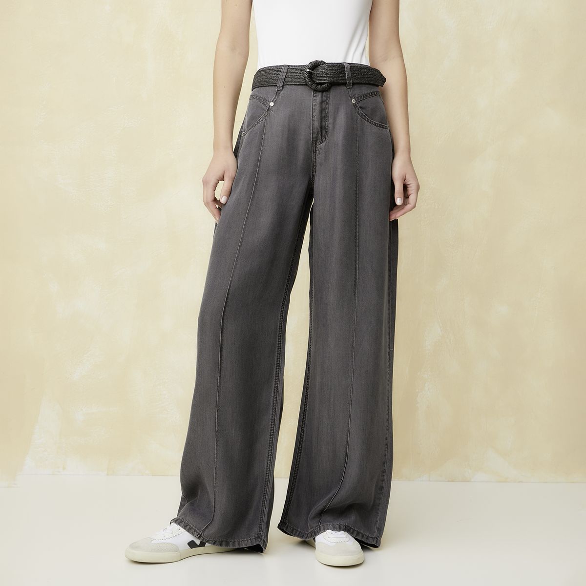 UNIVERSITY CLUB - Jeans Wide Leg Mujer University Club