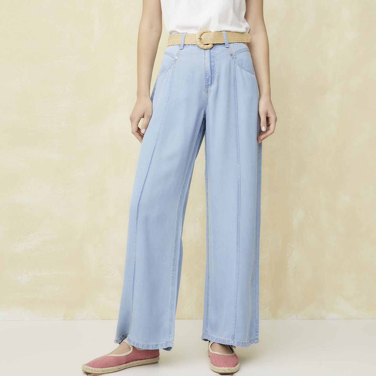 UNIVERSITY CLUB - Jeans Wide Leg Mujer University Club