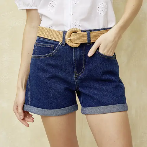 UNIVERSITY CLUB - Short de Jeans Mujer