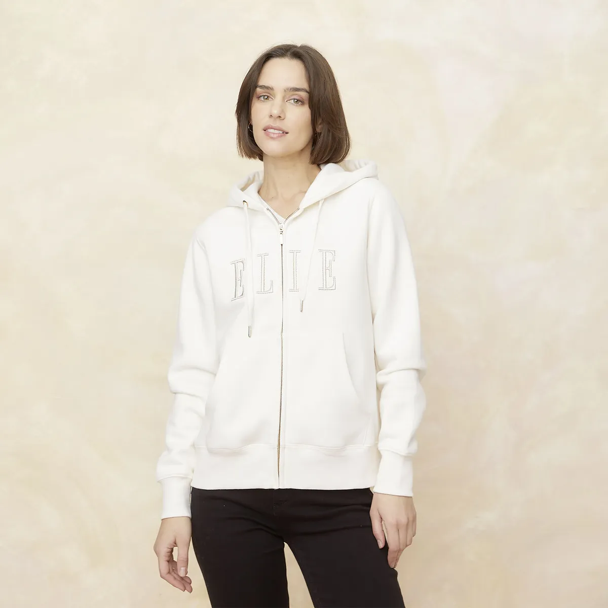 ELLE - Polerón Algodón Mujer Elle